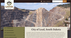 Desktop Screenshot of cityoflead.com