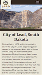Mobile Screenshot of cityoflead.com
